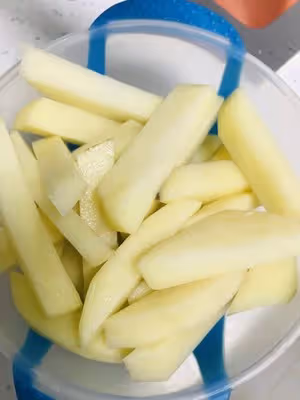 豆角燜面（素）