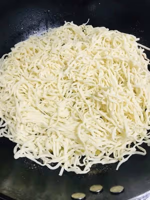 豆角燜面（素）
