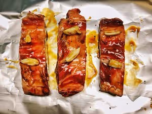 超酥蒜香牛肋骨/排骨（烤箱）