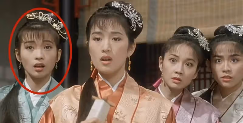 《唐伯虎點秋香》中的冬香才是真美女！美貌不輸鞏俐「連秋香都比不上」，18歲女兒膚白貌美混血氣息十足