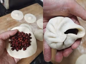 香甜紅豆卷