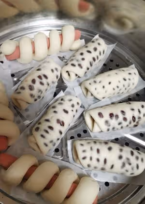 香甜紅豆卷