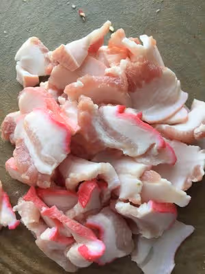 家常蒜苔炒五花肉