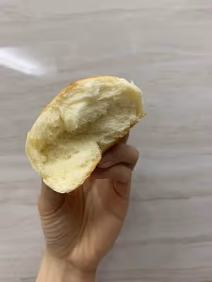 中筋粉的奶香小餐包