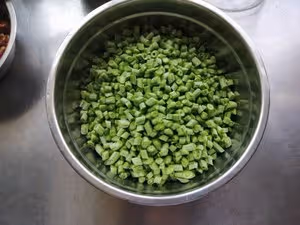 豆角豬肉包子