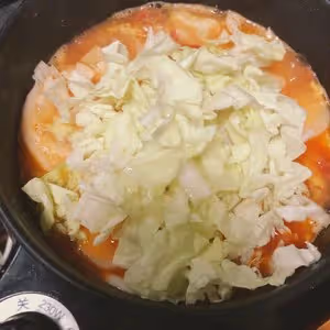 一人食🍜簡單晚餐：番茄雞蛋湯年糕