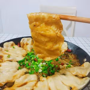 茄子燉雞貼餅子(地鍋雞)