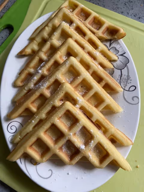 華夫餅（超簡單0基礎）無泡打粉