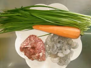 蝦仁韭菜鍋貼