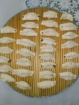 蝦仁韭菜鍋貼