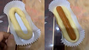 一發腸仔包（熱狗麵包）