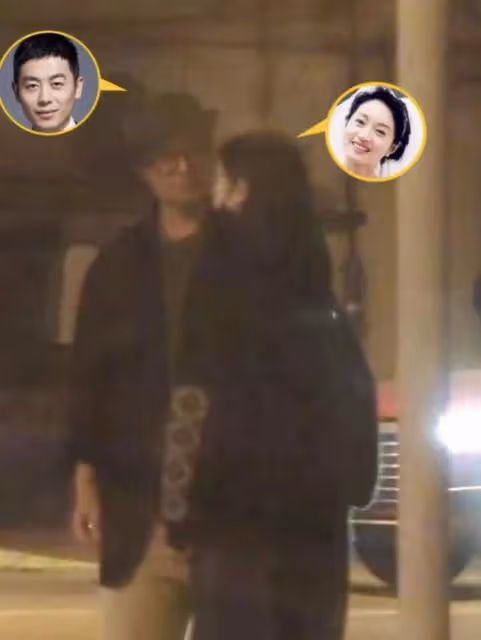 朱亞文與老婆深夜約會好甜蜜！街頭摟抱熱吻，相愛13年仍在熱戀期