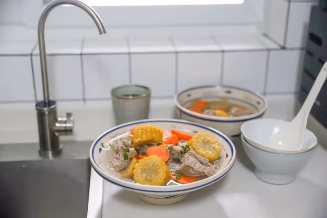 蘿蔔玉米排骨湯