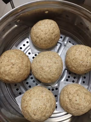 ❗❗無糖無油的棗泥全麥饅頭