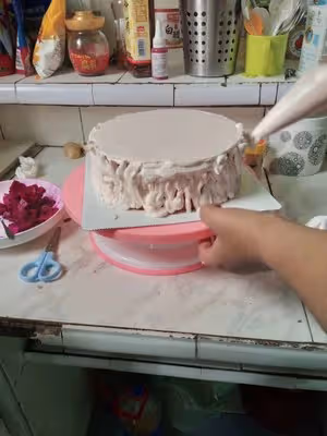 家庭版自製8寸生日蛋糕