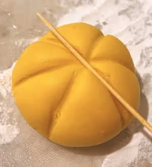 萬聖節南瓜豆沙包-小美版