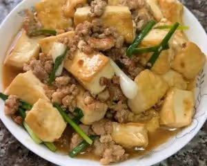 肉沫豆腐