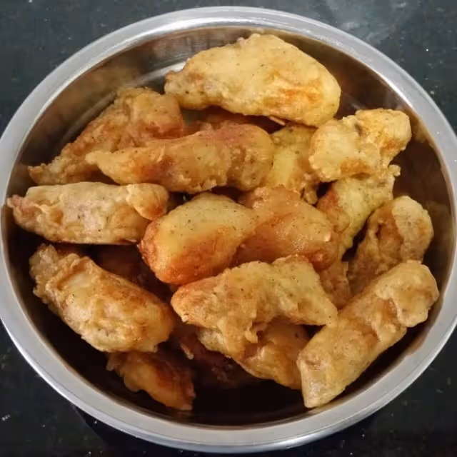 油炸香酥魚塊