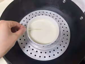 免烤箱！涼了也不硬！糯嘰嘰的芋泥肉鬆麻薯！