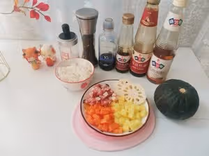 萬聖節主題餐——三丁南瓜飯