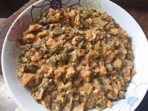 傳統廣東菜 ∵ 梅菜剁肉餅