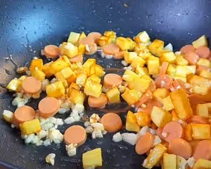 火腿土豆燴飯