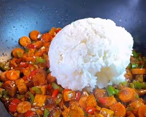 火腿土豆燴飯