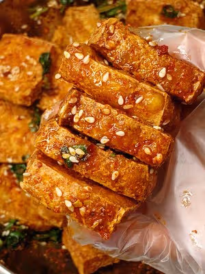 外酥里嫩！感覺以前的豆腐都白吃了