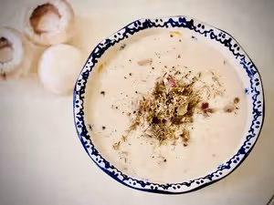 快手減肥早餐—無奶油版 蘑菇濃湯