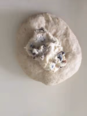 全麥乳酪蜜豆軟歐