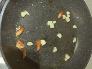 西蘭花炒白玉菇