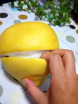 完美剝柚子大法