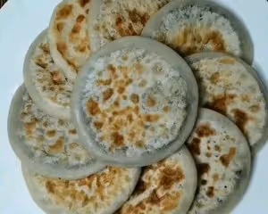 燙麵小糖餅  非常柔軟涼了也不會硬  附細節視頻詳解