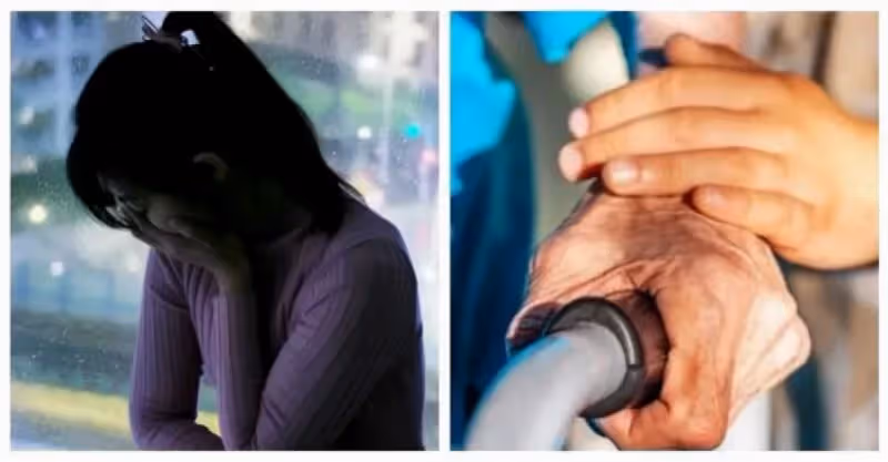 大姊49歲仍單身， 獨自照顧病母弟妹只出錢當沒事，她怒喊不公平有家庭就免扛責任嗎