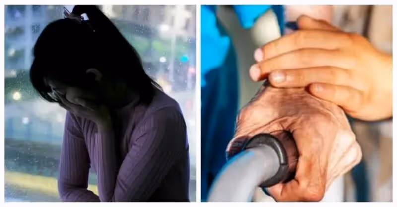 大姊49歲仍單身， 獨自照顧病母弟妹只出錢當沒事，她怒喊不公平有家庭就免扛責任嗎