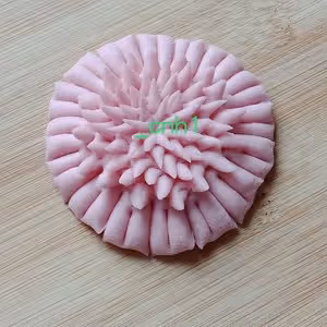 炫彩的菊花饅頭（剪花D） *花兒饅頭225