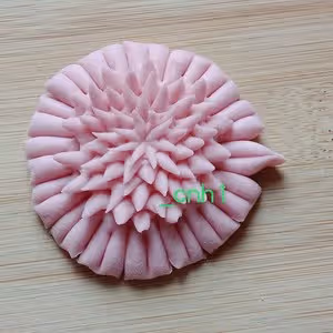 炫彩的菊花饅頭（剪花D） *花兒饅頭225