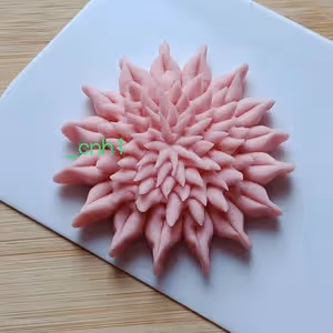 炫彩的菊花饅頭（剪花D） *花兒饅頭225