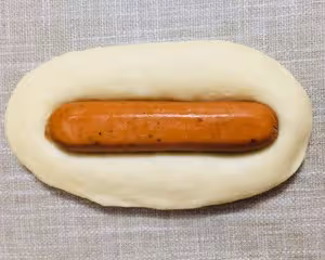 孩子喜歡的腸仔包（超快手麵包，一次發酵）
