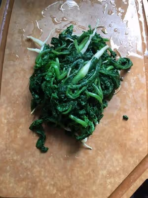 媽媽味道的蘿蔔纓燙麵包子