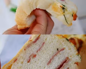 咸吐司的天花板‼️超多料培根芝士吐司🥓