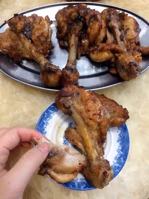 香酥香骨雞腿(˶‾᷄ ⁻̫ ‾᷅˵)