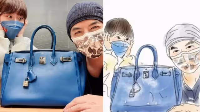 黃子佼送LuLu愛馬仕溫馨畫面　插畫家神還原