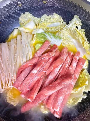 金湯肥牛卷