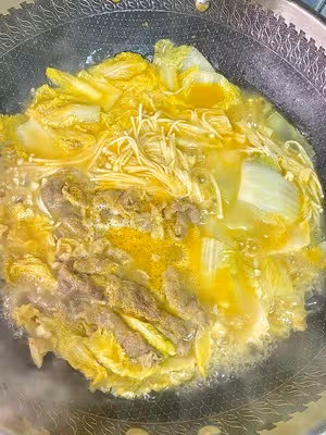金湯肥牛卷