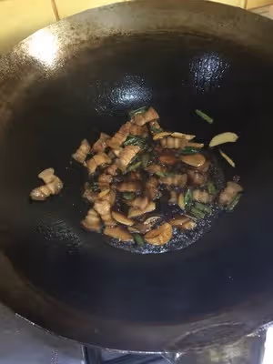 青椒小炒五花肉