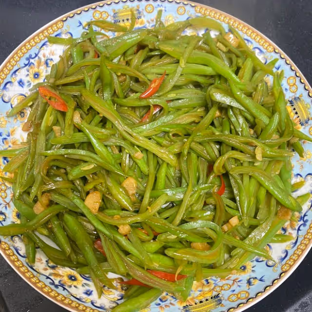 爆炒芸豆絲
