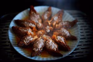 羊肚菌釀肉
