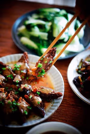 羊肚菌釀肉