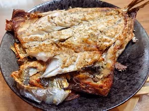 早餐快手菜 — 開片鹽烤青占魚